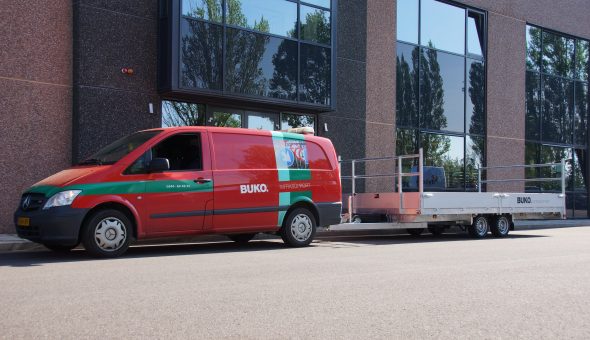 Materiaalwagen opmaat gemaakt voor BUKO Infrasupport