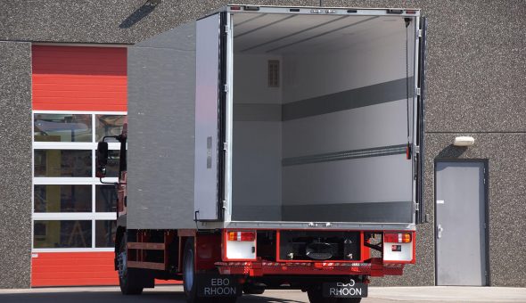 Isotherm carrosserie voor distributie transport - Breewel transport