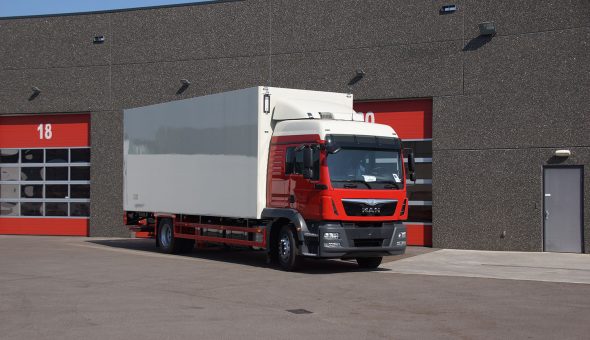 Isotherm carrosserie voor distributie transport - Breewel transport