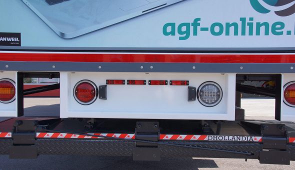 Isotherm truck opbouw voor groente en fruit transport van der Mey Barendrecht