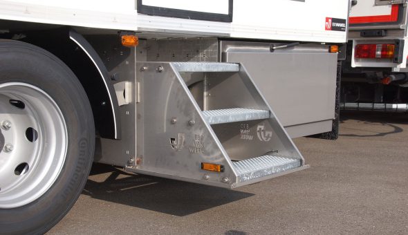 Uitgebreide geconditioneerde carrosserie voor bloemen en planten transport