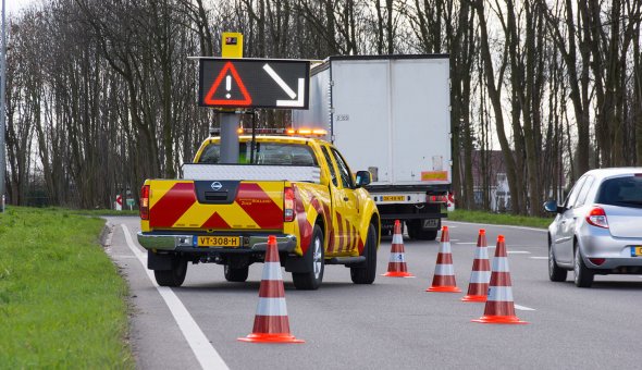 WIS-voertuigen van de Provincie Zuid-Holland uitgevoerd met Autodrip van EBO van Weel