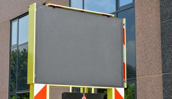 BAM Infra voorziet drie full-color tekstwagens via Traffic Fleet van real-time reistijd