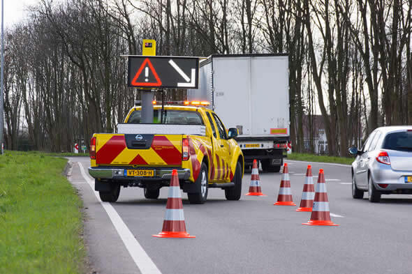 Early warnings verkeersinformatie via Flitsmeister op uw smartphone