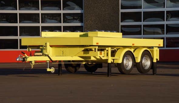 Gebruikte pijlwagen actiewagen solar ombouw occasion