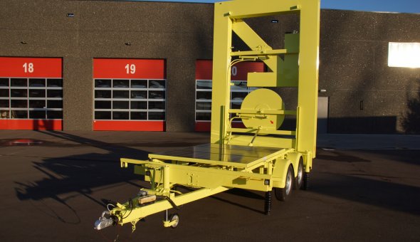 Gebruikte pijlwagen actiewagen solar ombouw occasion