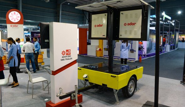 Traffic Infratech Expo Mumbai 2018 Ador Powertron and EBO van Weel (4)