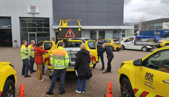 31x Autodrip 3.0 uitgeleverd aan de Provincie Zuid-Holland voor incident management