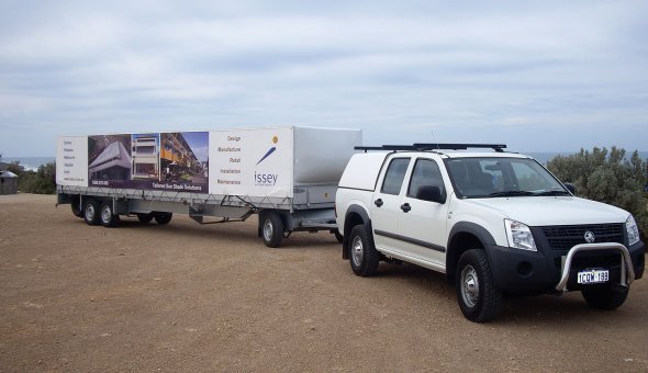 Australian client imports Dutch bogie trailer from EBO van Weel