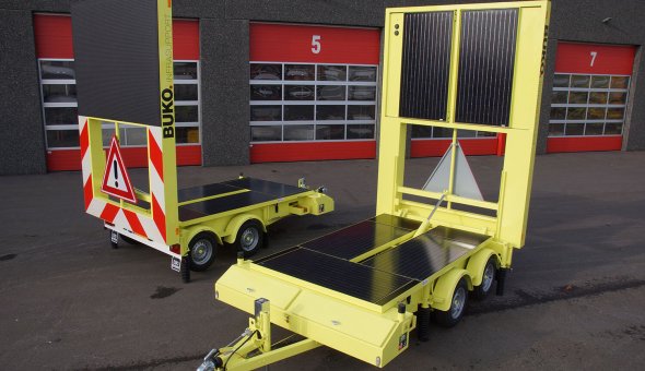 BUKO Infrasupport receives new solar VMS-trailers