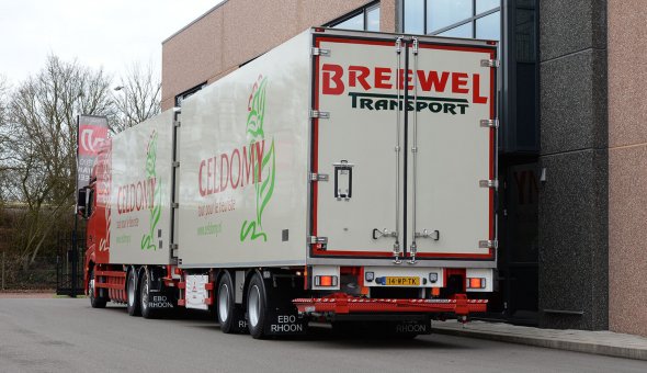 Box body isolated combination for Breewel Transport built on Mercedes Actross