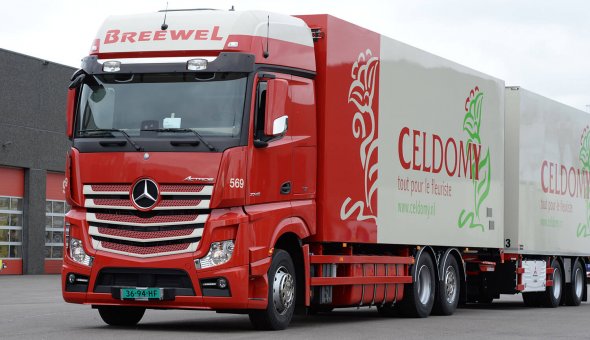 Box body isolated combination for Breewel Transport built on Mercedes Actross