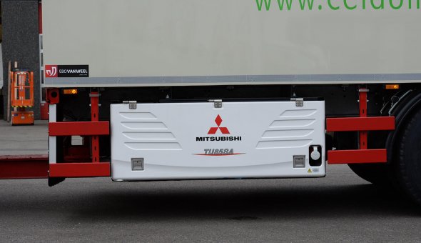 Box body isolated combination for Breewel Transport built on Mercedes Actross
