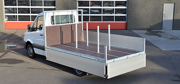 Configure your own platform truck body