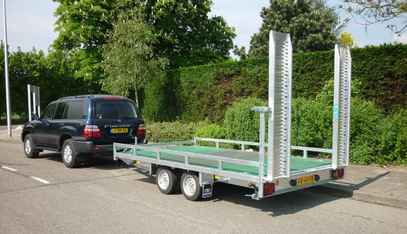 Custom made open trailer