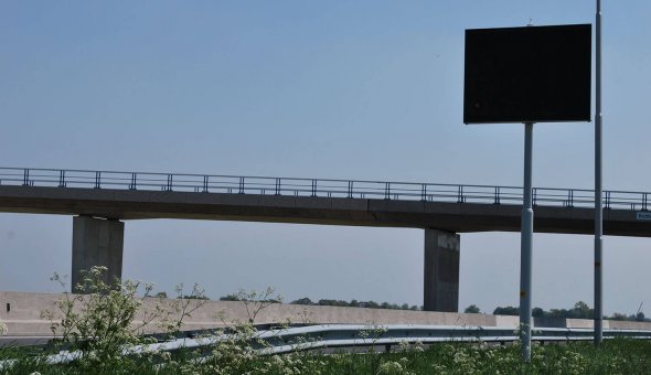 Fixed VMS sign for Provincie Gelderland and Provincie Overijssel