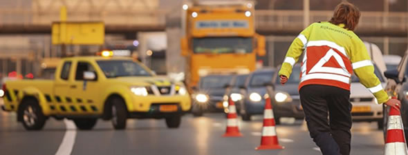 Increase the safety of approaching motorists and road supervisors during incident management