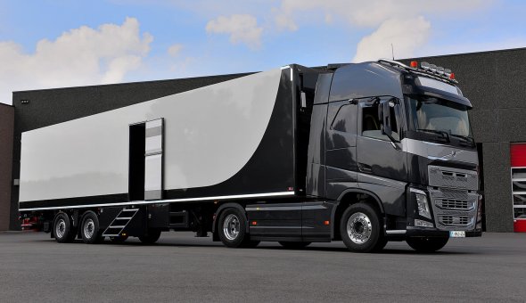 Refrigerated semi-trailers built for flower transport