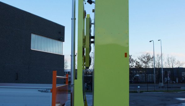 Truck mounted attenuator 100K (TMA) with LED-arrow for Nienhuis Wegbeveiliging