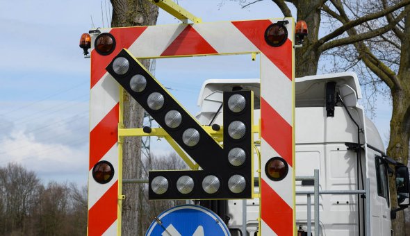 1x TMA Truck mounted attenuator for Combinatie Wegwijs-BUKO